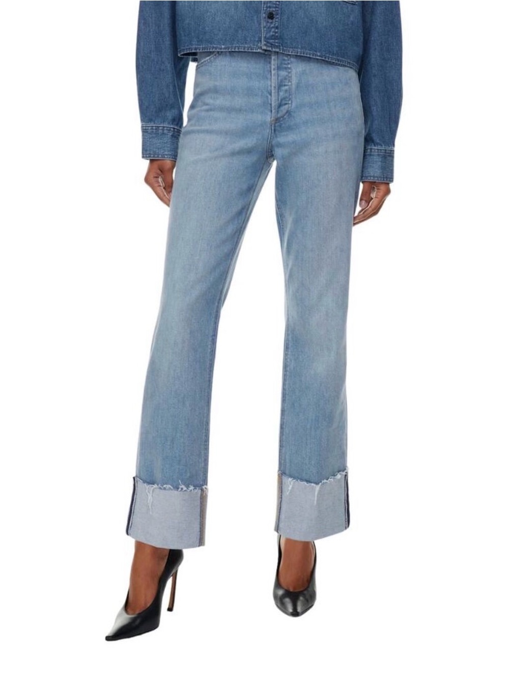 Denim Forum Arlo Hi-Rise Cuff